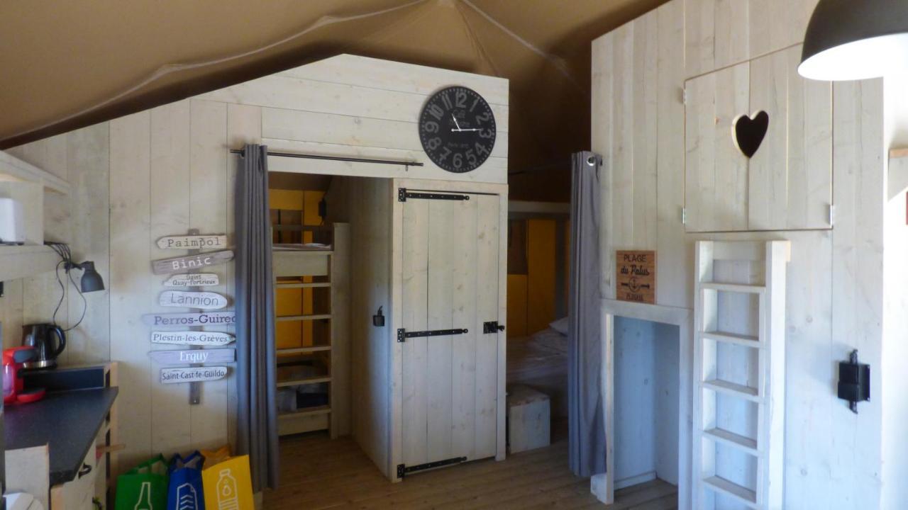 La Tente De La Plage Plouha Eksteriør bilde